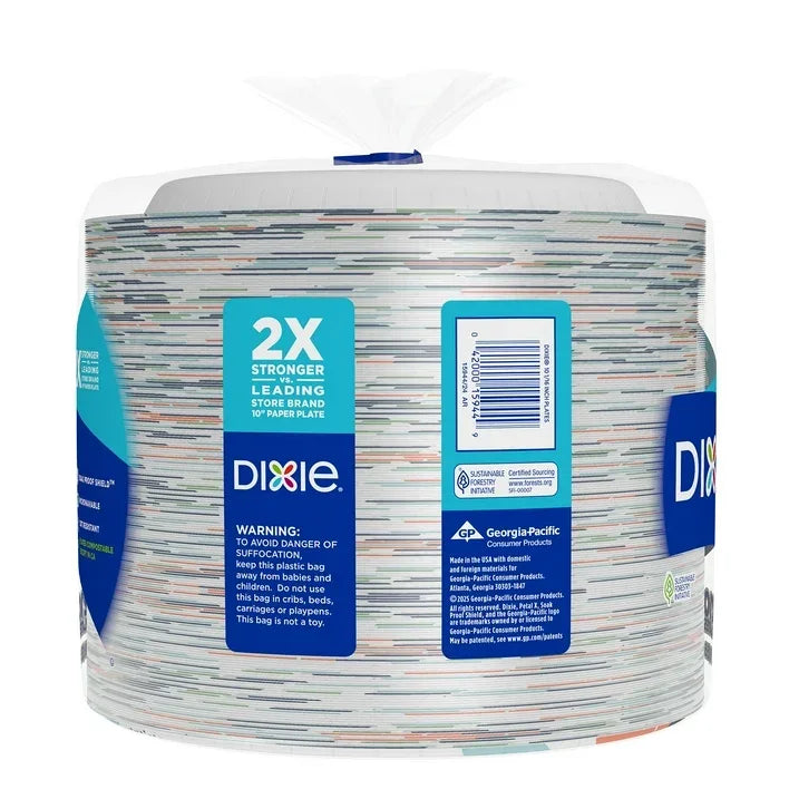 Wholesale Price with free shipping across the USA for Dixie Everyday Disposable Paper Plates, 10