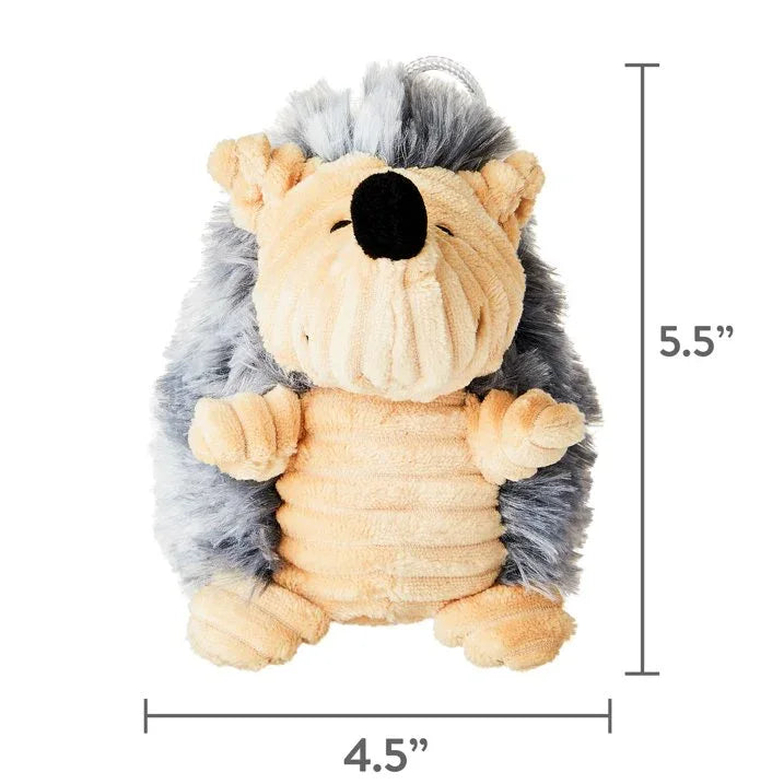 Wholesale Price with free shipping across the USA for Vibrant Life Cozy Buddy Hedgehog Squeaky Dog Toy - Manji Distributors