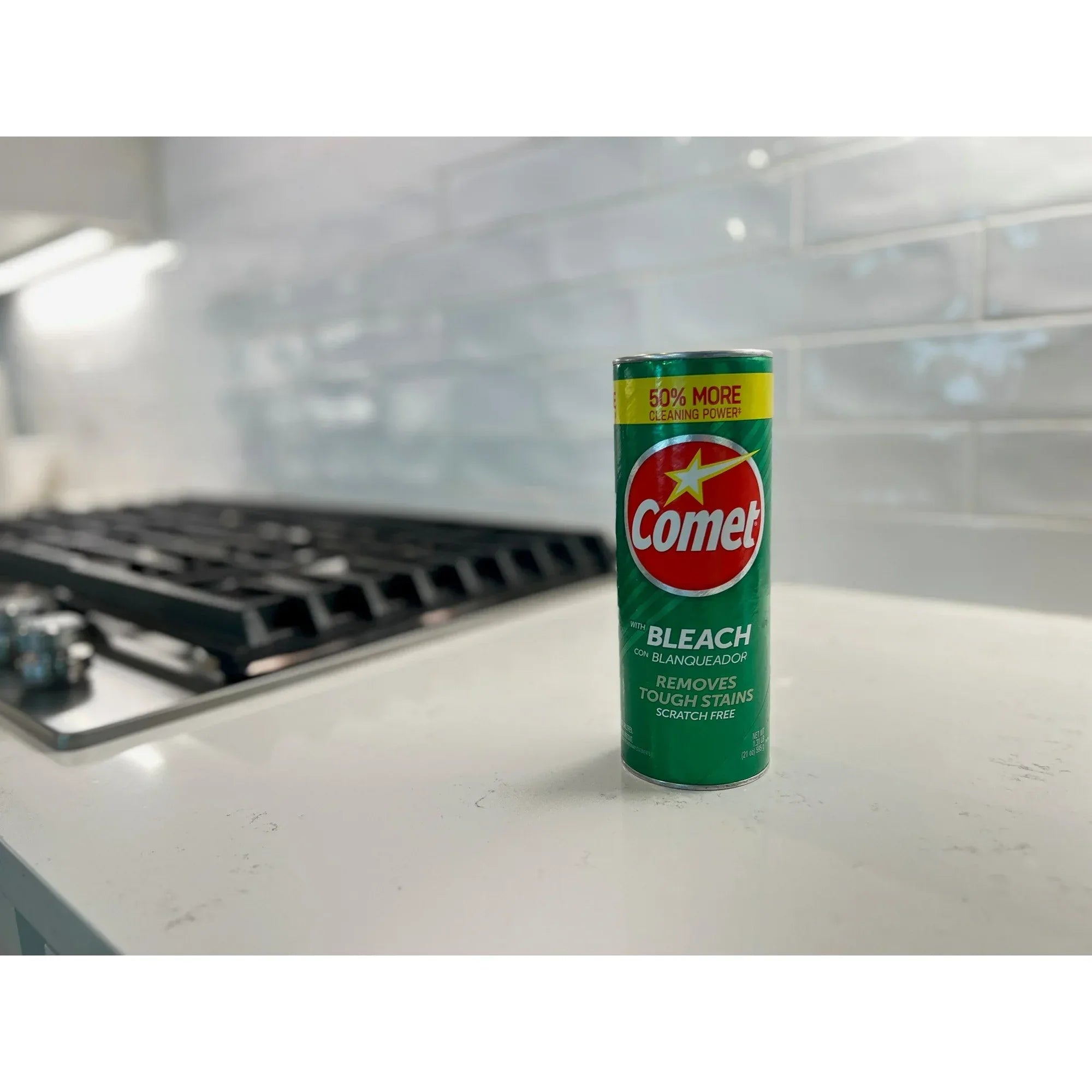 Wholesale Price with free shipping across the USA for (12 pack) Comet Cleaning Powder with Bleach 21 oz - Manji Distributors