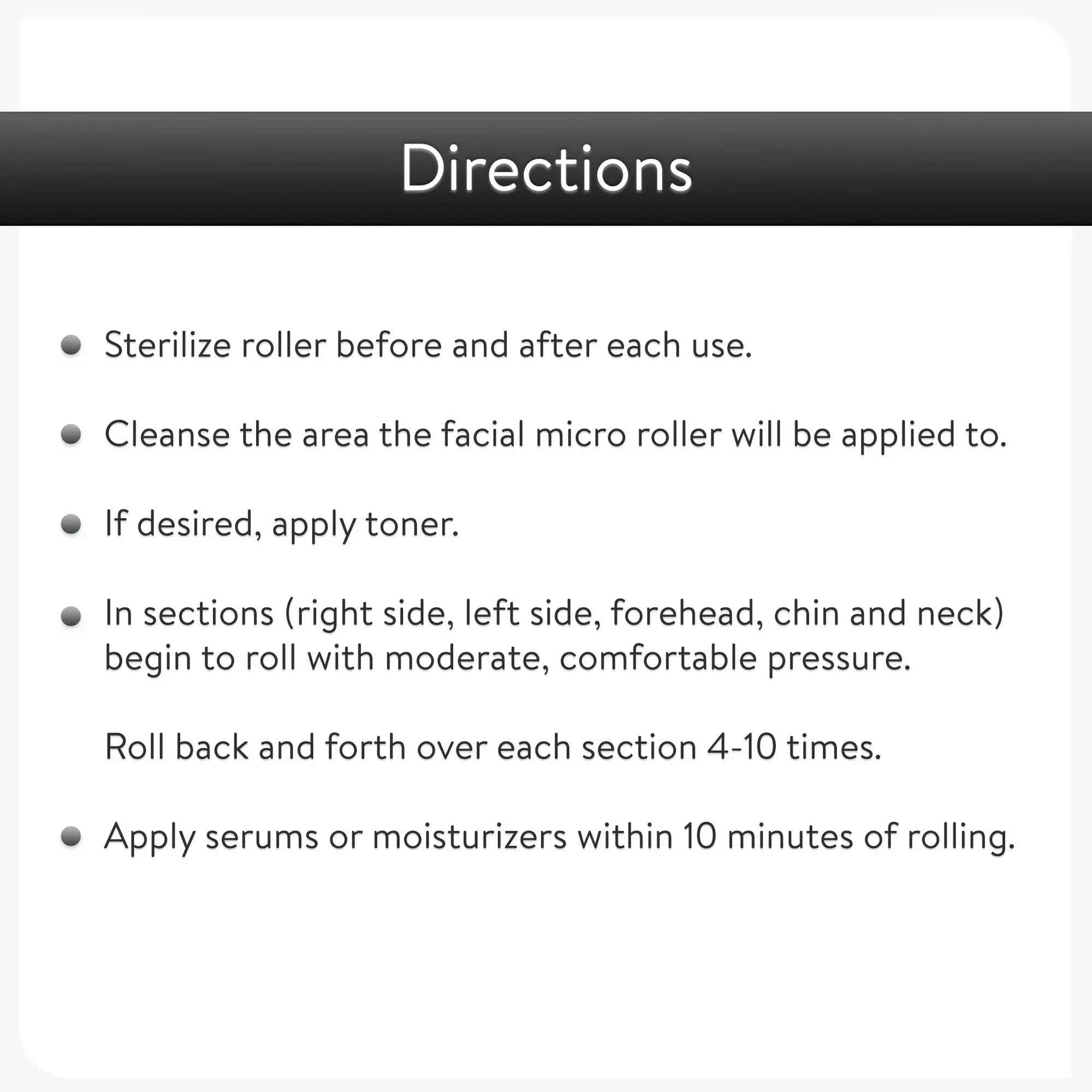 Wholesale Price with free shipping across the USA for Equate Beauty Facial Micro Roller - Manji Distributors