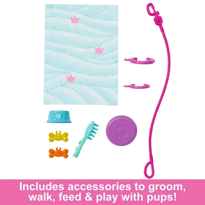 Wholesale Price with free shipping across the USA for Barbie Doll Pup Playset with a Toy Pup and Dog in a Wheelchair [Walmart Exclusive] - Manji Distributors