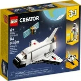 Wholesale Price with free shipping across the USA for LEGO Creator 3 in 1 Space Shuttle Building Toy for Kids, Creative Gift Idea for Boys and Girls Ages 6 and Up, Build and Rebuild this Space Shuttle Toy into an Astronaut Figure or a Spaceship, 31134 - Manji Distributors