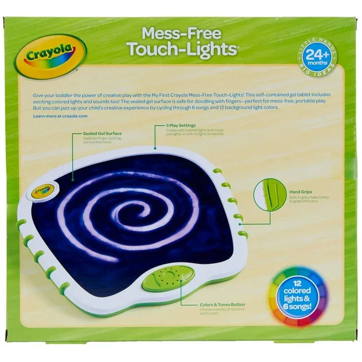 Wholesale Price with free shipping across the USA for Crayola Touch Lights, Musical Doodle Board, Multi Sensory Light Up Toy, Holiday & Christmas Gift for Toddlers, Ages 2 & Up - Manji Distributors