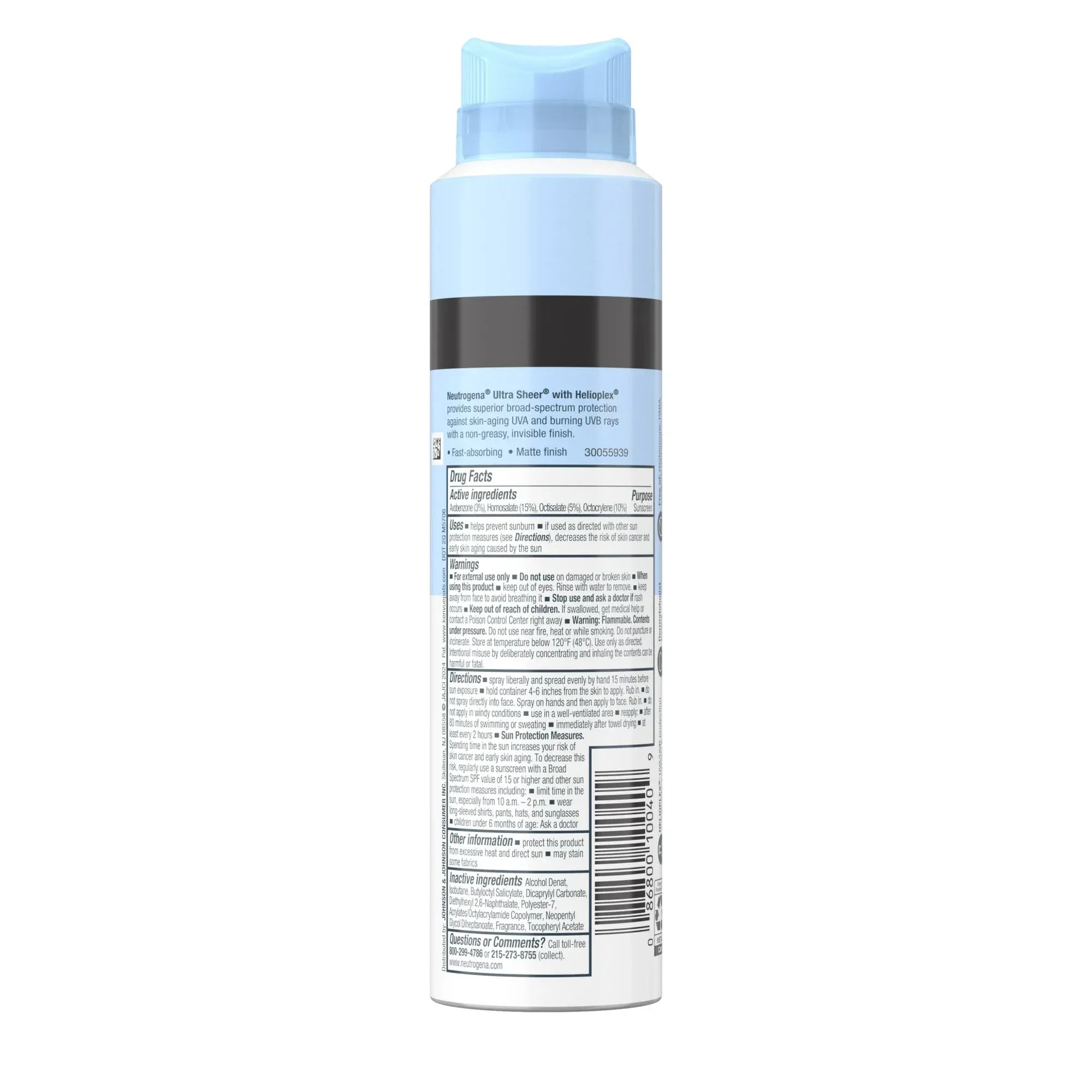 Wholesale Price with free shipping across the USA for Neutrogena Ultra Sheer Sunscreen Spray, Lightweight, SPF 70, 5 oz - Manji Distributors
