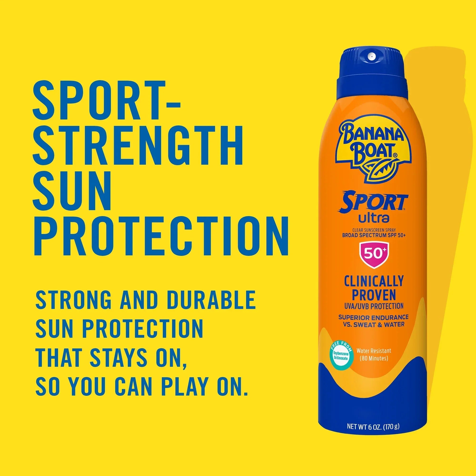 Wholesale Price with free shipping across the USA for Banana Boat Sport Ultra SPF 50 Sunscreen Spray, Clear Spray Sunscreen, Adult Sunblock, 9.5 oz - Manji Distributors