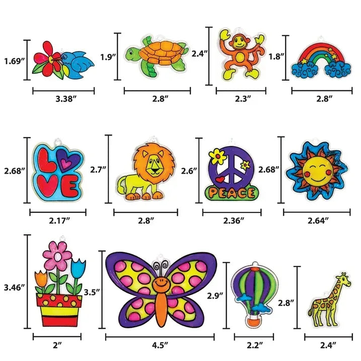 Wholesale Price with free shipping across the USA for Made By Me Create Your Own Multicolor Window Art, Art & Craft Kits, Child, Ages 6+ - Manji Distributors
