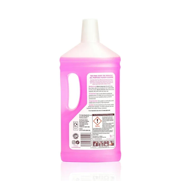 Wholesale Price with free shipping across the USA for The Pink Stuff, Miracle All-Purpose Liquid Floor Cleaner, 33.8 fl. oz. - Manji Distributors