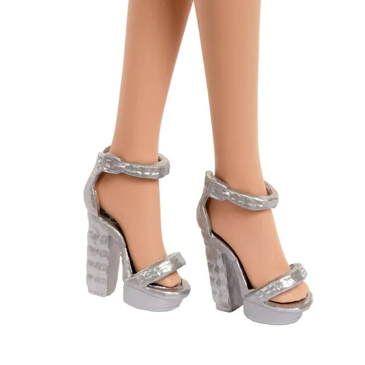 Wholesale Price with free shipping across the USA for Barbie Mattel 80th Anniversary Ruby-Red Celebration Fashion Doll Wearing Red Dress with Accessories - Manji Distributors