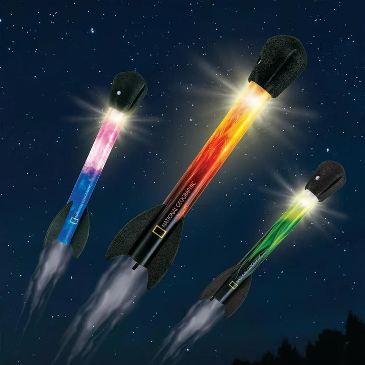 Wholesale Price with free shipping across the USA for National Geographic Light Up Air Rockets Set for Kids 8 Years and up - Manji Distributors