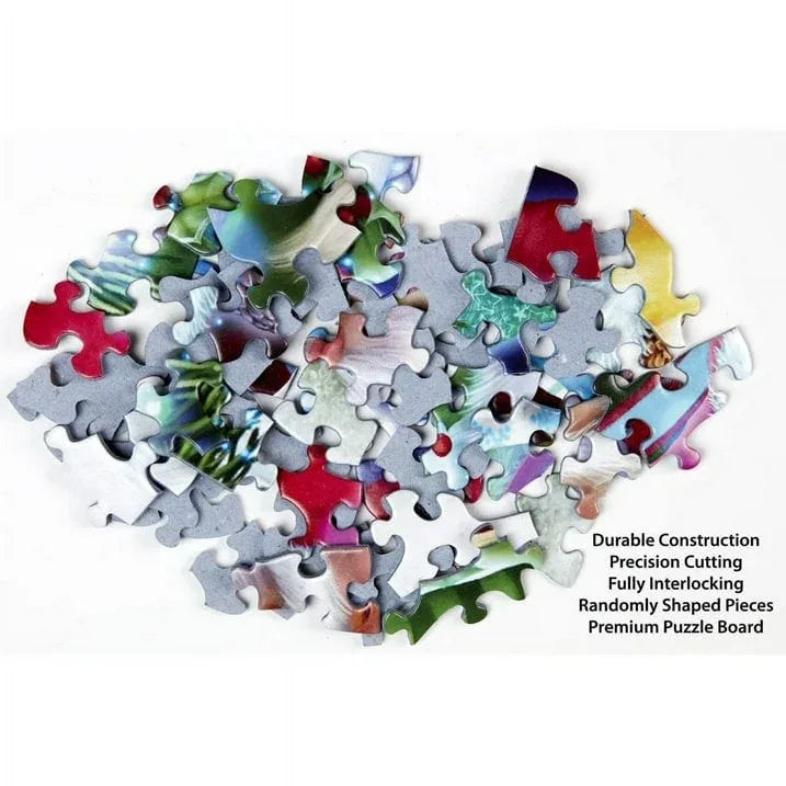 Wholesale Price with free shipping across the USA for Vermont Christmas Company 1000-Piece Haunting Halloween Jigsaw Puzzle - Manji Distributors