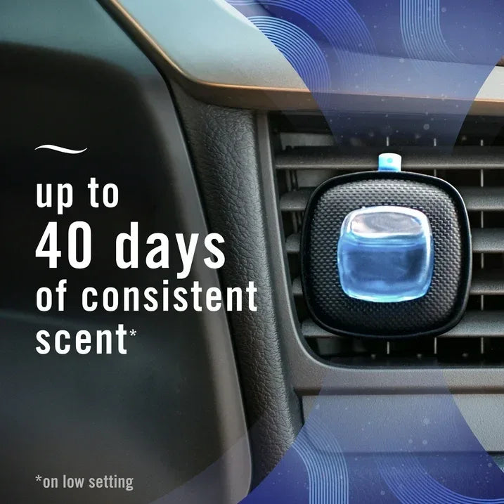 Wholesale Price with free shipping across the USA for Febreze AUTO Car Air Freshener, Odor-Fighting Car Vent Clip, New Car, 2 Count - Manji Distributors