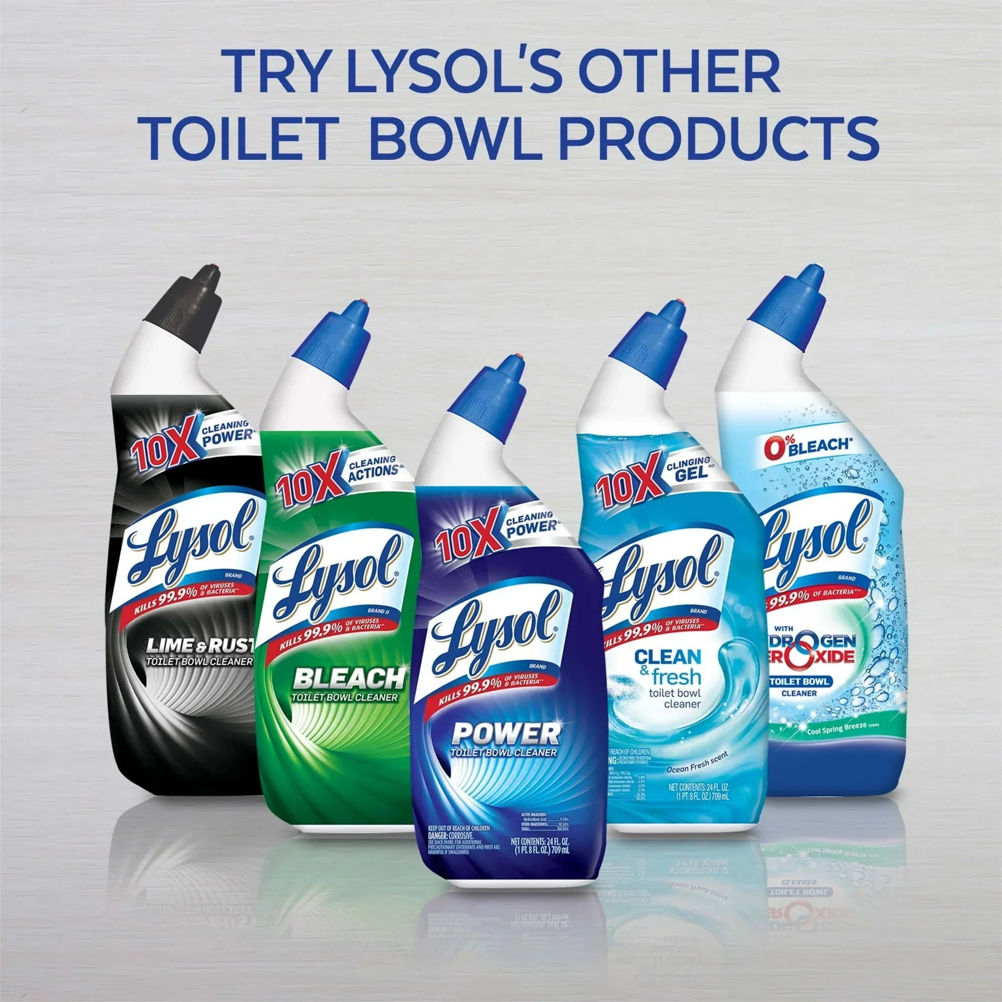 Wholesale Price with free shipping across the USA for Lysol® Click Gel Automatic Toilet Bowl Cleaner, Gel Toilet Bowl Cleaner, For Cleaning and Refreshing, Brand New Day – Lavender Fields Scent, 6 applicators - Manji Distributors