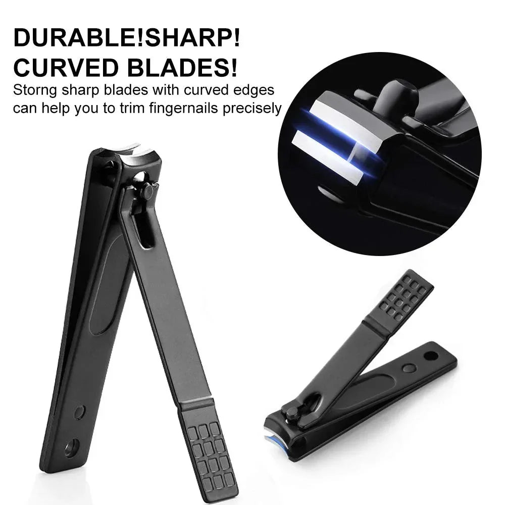 Wholesale Price with free shipping across the USA for Wewdigi Women Man Professional Nail, Pedicure Kit, Gift Manicure Grooming Set with Black Leather Case, 7 Pieces - Manji Distributors