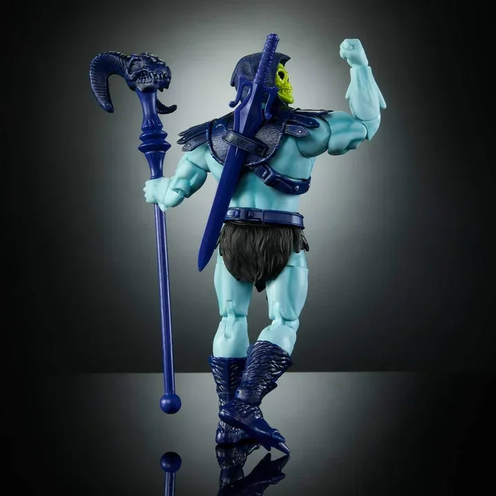 Wholesale Price with free shipping across the USA for Masters of the Universe Masterverse Vintage Collection Skeletor MOTU Action Figure with Sword - Manji Distributors