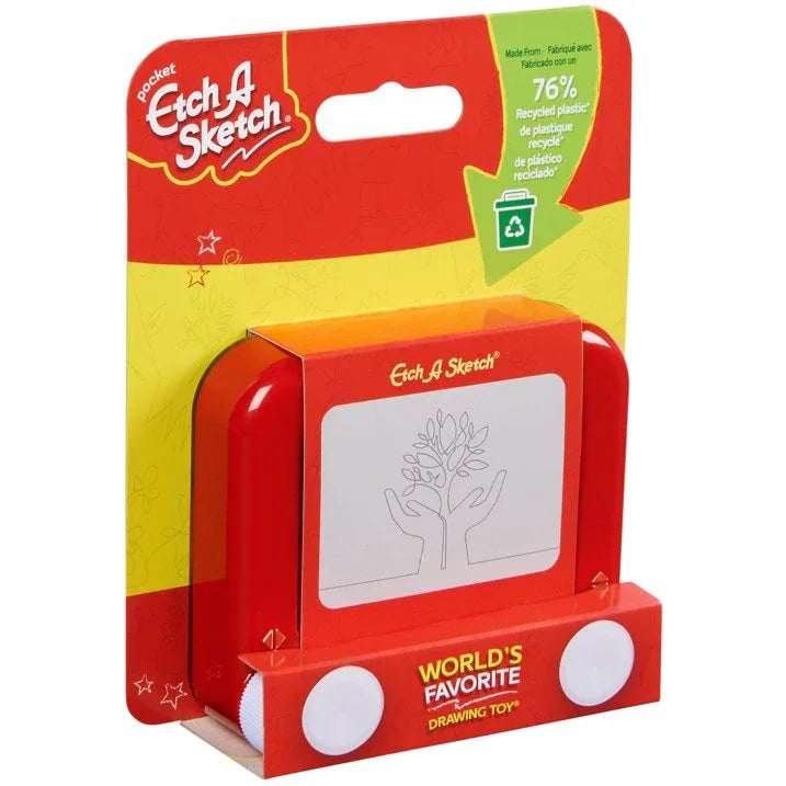 Wholesale Price with free shipping across the USA for Etch A Sketch Pocket, Sustainable Version - Manji Distributors