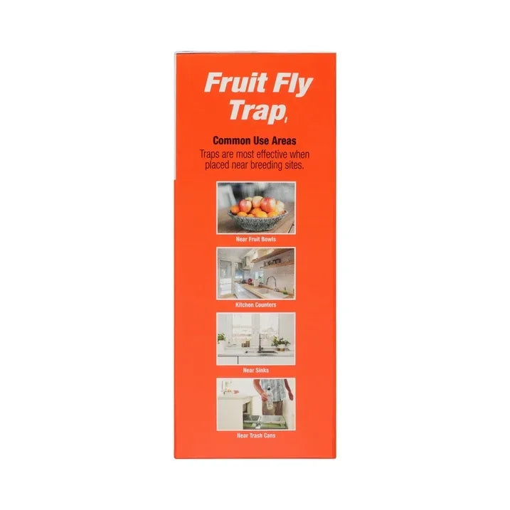 Wholesale Price with free shipping across the USA for (2 pack) TERRO Fruit Fly Trap, 2 Pack - Manji Distributors