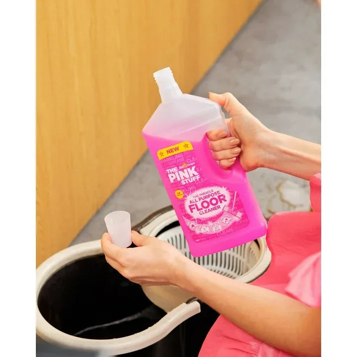 Wholesale Price with free shipping across the USA for The Pink Stuff, Miracle All-Purpose Liquid Floor Cleaner, 33.8 fl. oz. - Manji Distributors