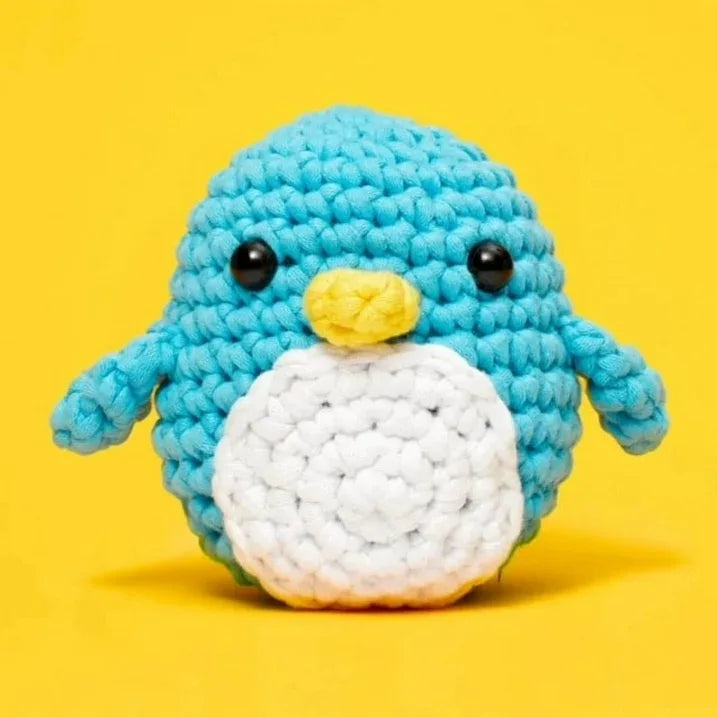 Wholesale Price with free shipping across the USA for The Woobles Beginner Crochet Amigurumi Kits - Penguin - Manji Distributors