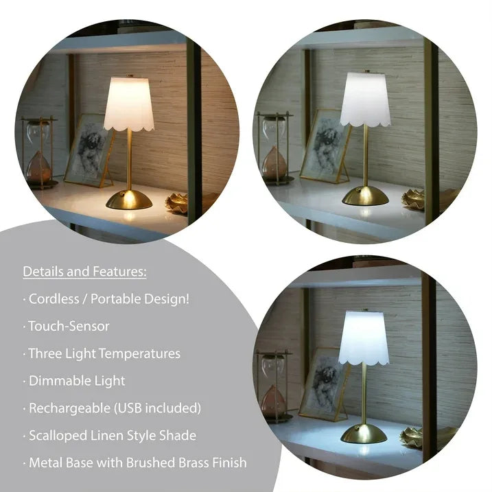 Wholesale Price with free shipping across the USA for Home Decor Collection Sterling & Noble Home Cordless Rechargeable 11.9