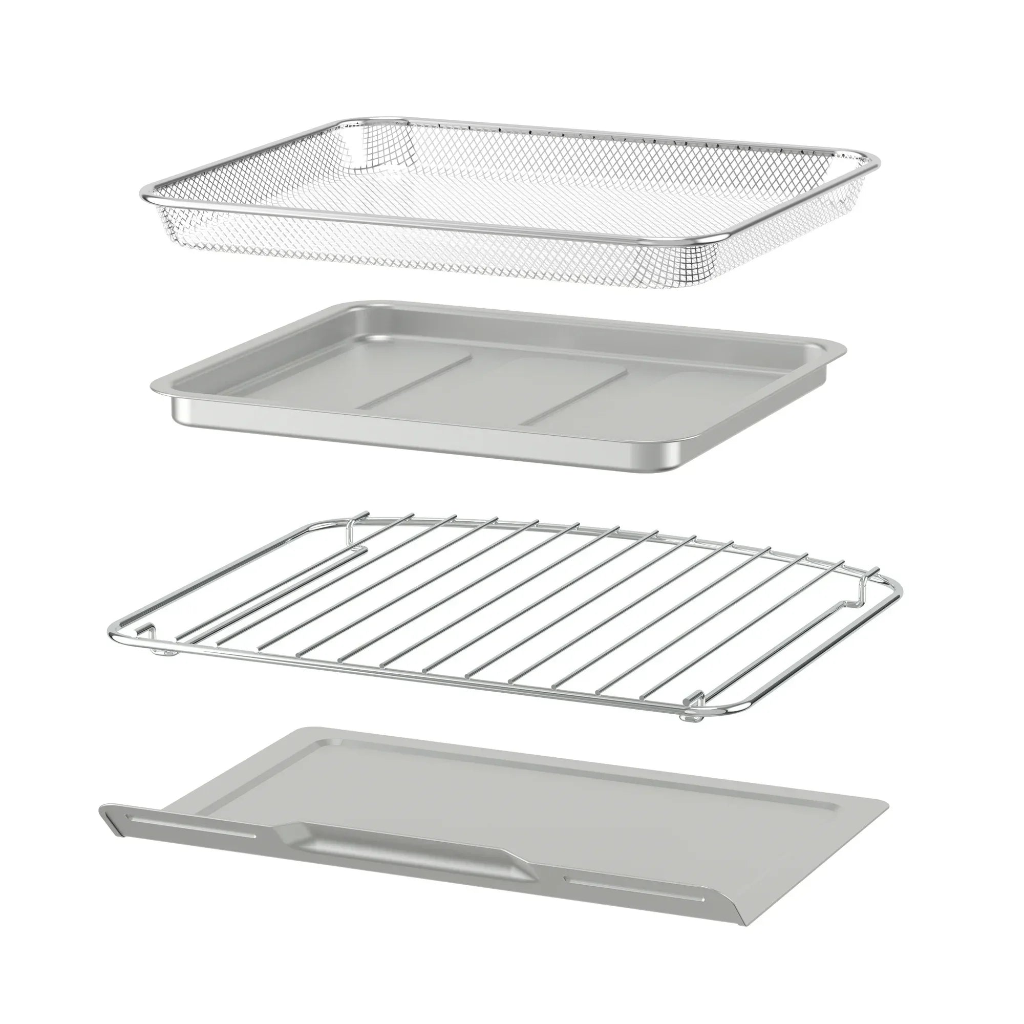 Wholesale Price with free shipping across the USA for Black+Decker Crisp ‘N Bake PRO Stainless Steel 4-Slice Air Fryer Toaster Oven - Manji Distributors