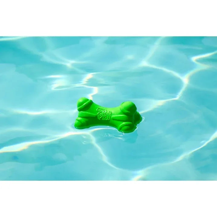 Wholesale Price with free shipping across the USA for Hartz Dura Play Medium Bone Dog Toy with Bacon Scent and Squeaker, Latex, 3 Pack - Manji Distributors