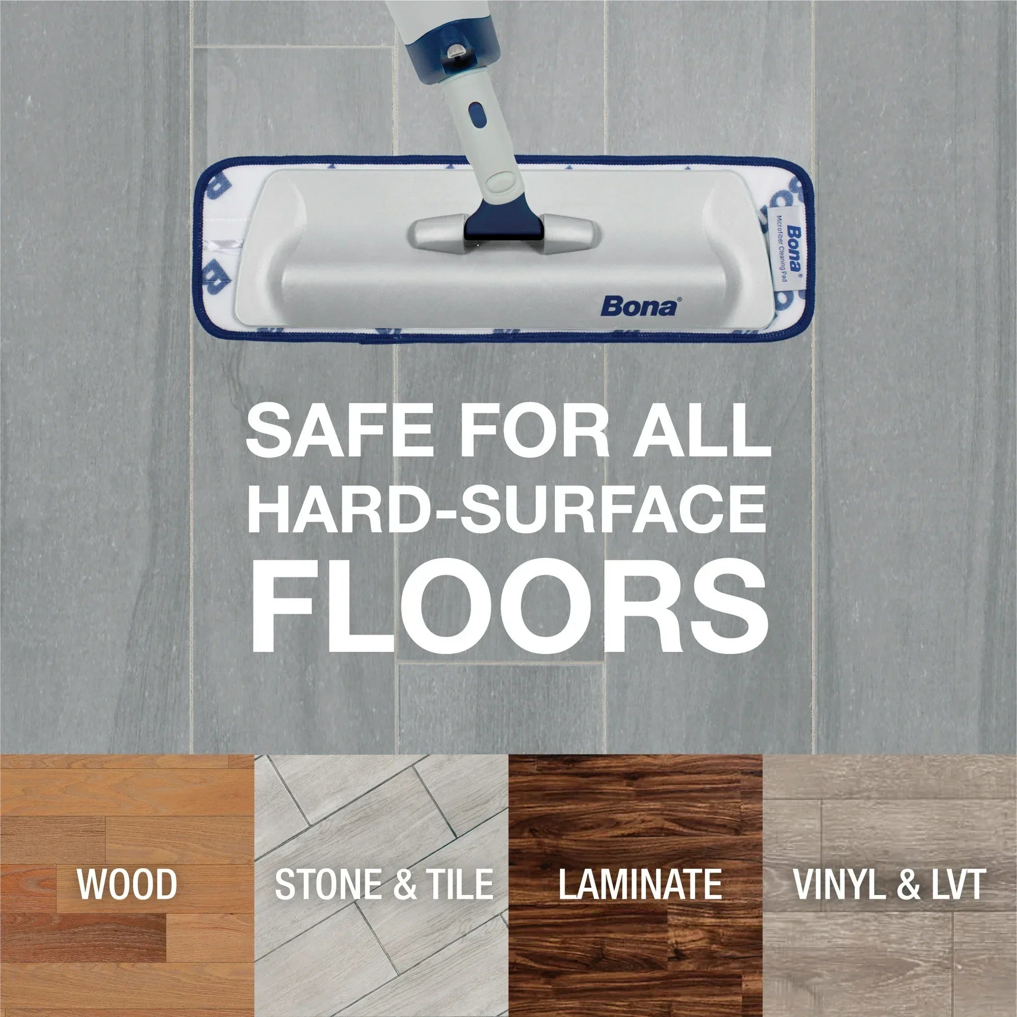 Wholesale Price with free shipping across the USA for Bona Spray Mop Air for Multi Surface floors, Lemon Mint Scent - Manji Distributors