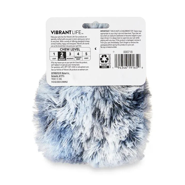 Wholesale Price with free shipping across the USA for Vibrant Life Cozy Buddy Hedgehog Squeaky Dog Toy - Manji Distributors