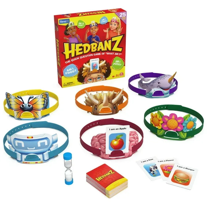 Wholesale Price with free shipping across the USA for Hedbanz 2nd Edition Picture Guessing Board Game with 25 Bonus Cards Walmart Exclusive - Manji Distributors