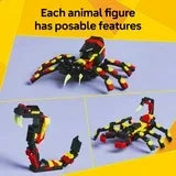 Wholesale Price with free shipping across the USA for LEGO Creator 3 in 1 Wild Animals Surprising Spider Toy - Building Toy with 3 Build Options, Spider, Scorpion, or Snake - Animal Figures for Kids, Boys & Girls, Ages 7+ - Birthday Gift Idea - 31159 - Manji Distributors