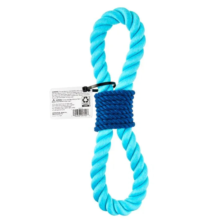 Wholesale Price with free shipping across the USA for Vibrant Life Chomp and Tug Buddy Rope Dog Toy, Chewable - Manji Distributors
