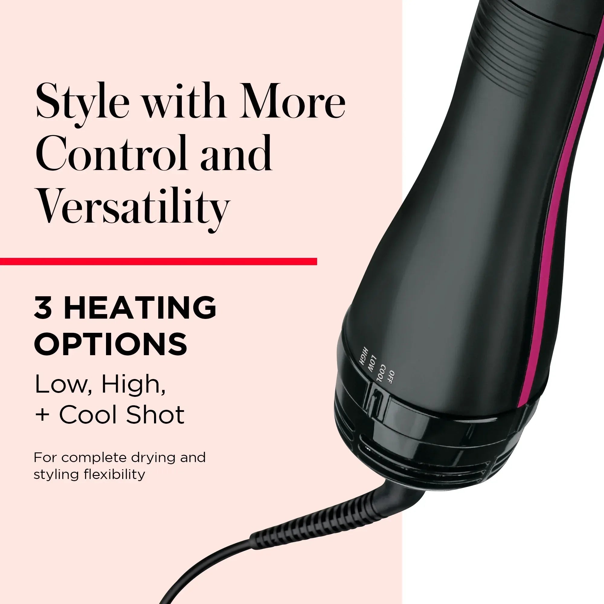Wholesale Price with free shipping across the USA for Revlon One-Step Hair Dryer and Styler, Black - Manji Distributors