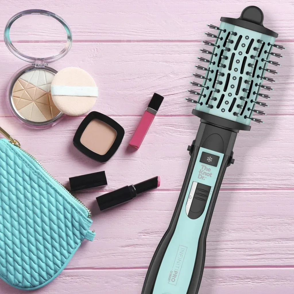 Wholesale Price with free shipping across the USA for Conair InfinitiPRO Knot Dr. All-in-One Medium Oval Hot Air Brush - Manji Distributors