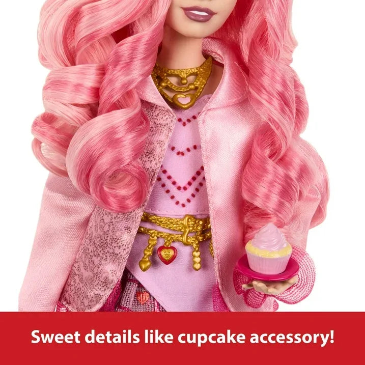 Wholesale Price with free shipping across the USA for Disney Descendants: The Rise of Red Fashion Doll & Accessory - Bridget, Young Queen of Hearts - Manji Distributors