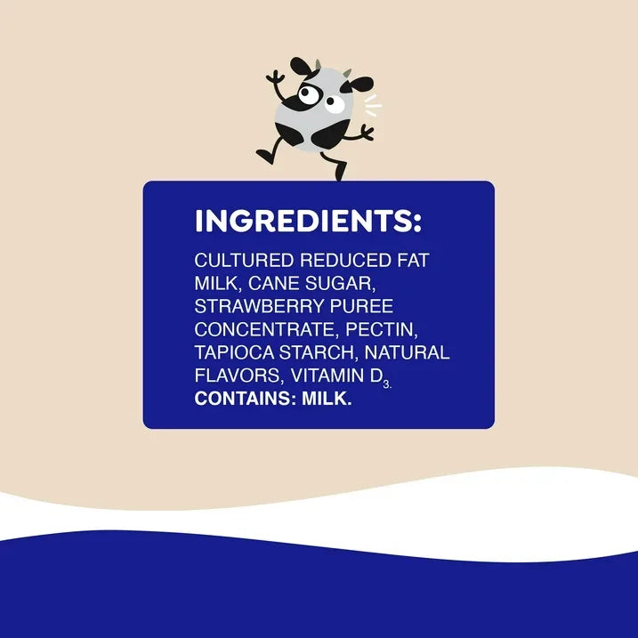 Wholesale Price with free shipping across the USA for GoGo squeeZ Low Fat Yogurtz Strawberry Yogurt Snack Pouches, 3 oz (10 Pack) - Manji Distributors