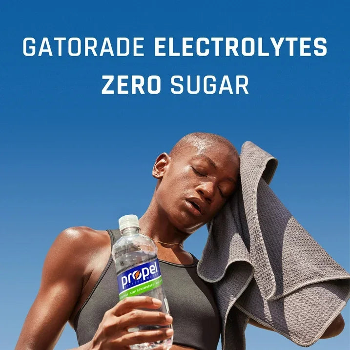 Wholesale Price with free shipping across the USA for Propel Electrolyte Enhanced Water Sports Drink, Passion Fruit Guava Flavored Water, Zero Calorie & Zero Sugar Hydration with Electrolytes, Vitamins C & E, 16.9 fl oz Water Bottles (12 Pack) - Manji Distributors