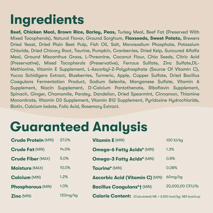 Wholesale Price with free shipping across the USA for Jinx Beef Brown Rice Sweet Potato 4lb Dry Dog Food Bag - Manji Distributors