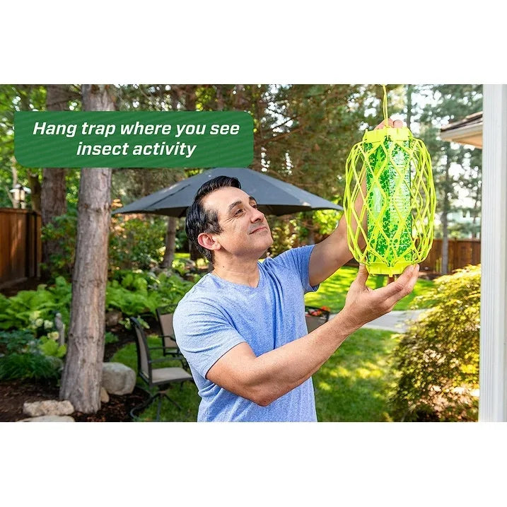 Wholesale Price with free shipping across the USA for RESCUE! Outdoor Hanging TrapStik for Wasps, Mud Daubers, and Carpenter Bees Insect Trap, 1 Pack - Manji Distributors