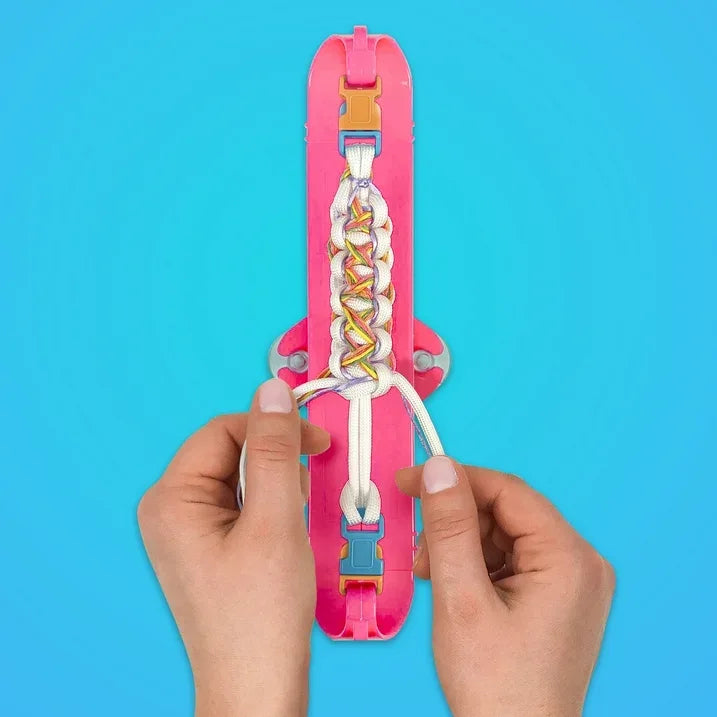 Wholesale Price with free shipping across the USA for Just My Style D.I.Y. Multicolor Satin Cord Bracelet Maker, Arts & Crafts, 6+ - Manji Distributors