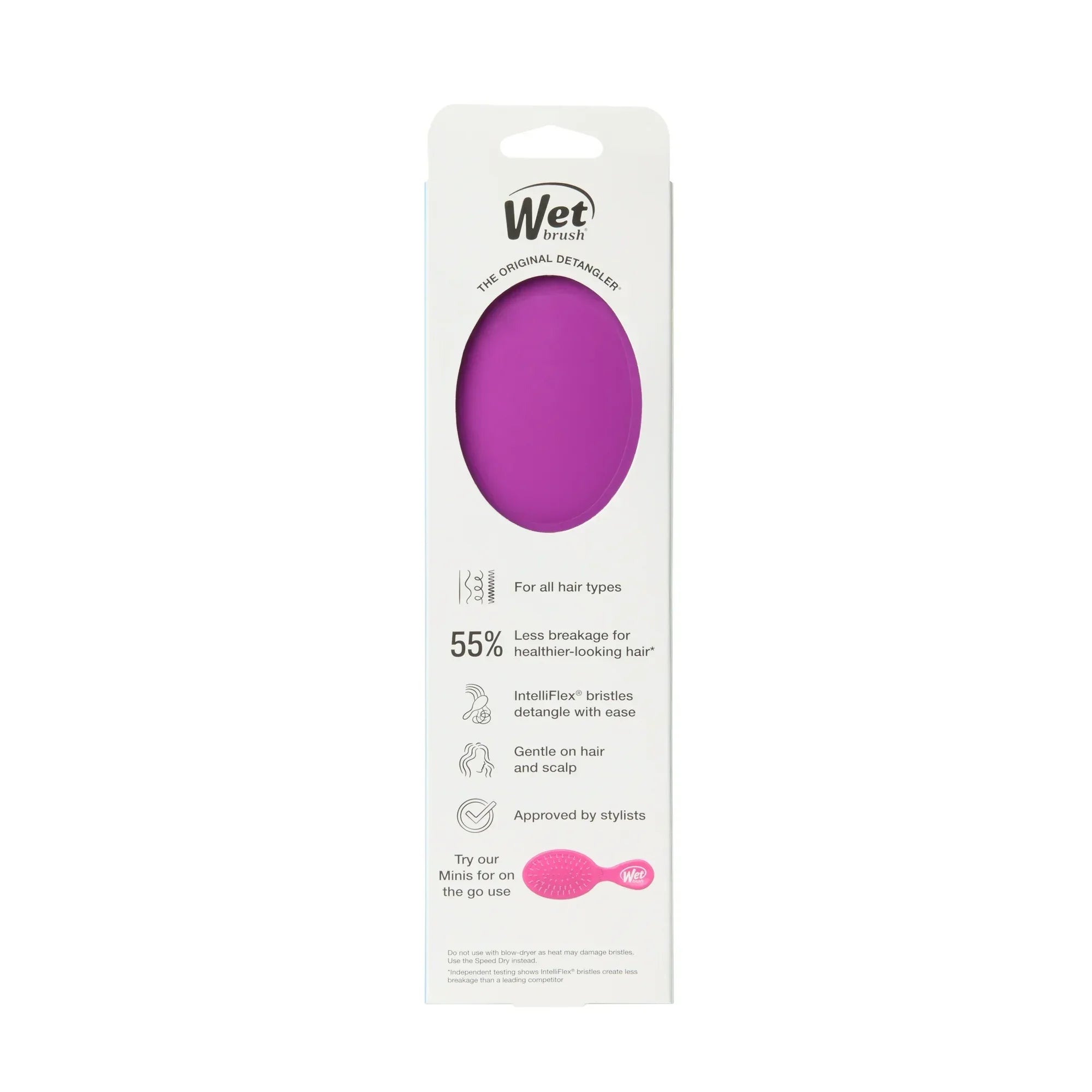 Wholesale Price with free shipping across the USA for Wet Brush® The Original Detangler® - Purple - Less Breakage - Manji Distributors