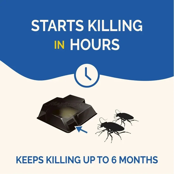 Wholesale Price with free shipping across the USA for Hot Shot MaxAttrax Roach Bait, Child-Resistant Bait Stations, 12 Count - Manji Distributors