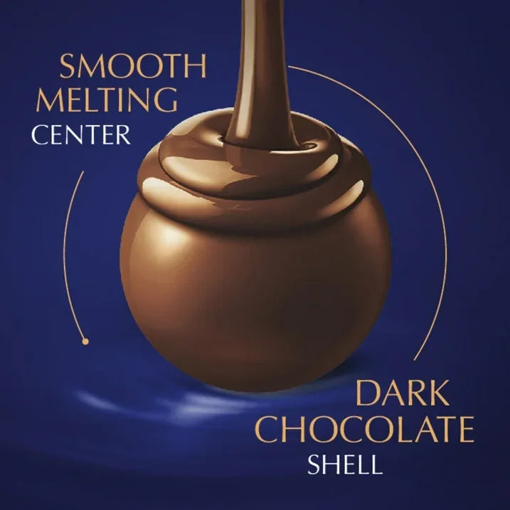 Wholesale Price with free shipping across the USA for Lindt Lindor Dark Chocolate Candy Truffles, 5.1 oz, Bag - Manji Distributors