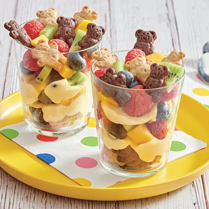 Wholesale Price with free shipping across the USA for TEDDY GRAHAMS Chocolate Graham Snacks, Kids Snacks, 10 oz - Manji Distributors