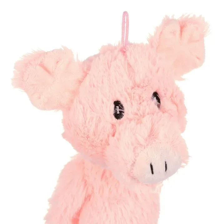 Wholesale Price with free shipping across the USA for Multipet Swingin' Slevins Plush Squeaky Pig Dog Toy, Extra Long, Extra Squeakers - Manji Distributors