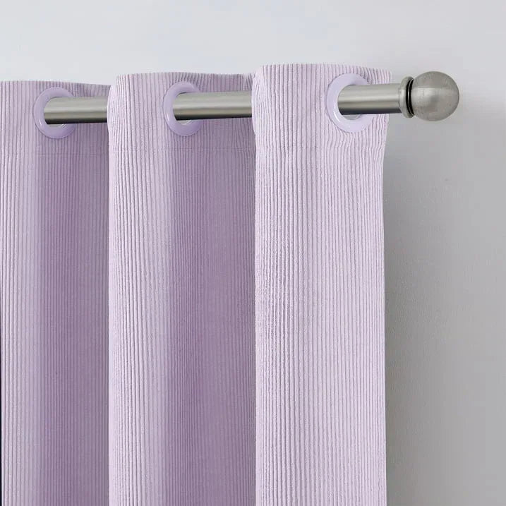 Wholesale Price with free shipping across the USA for Your Zone Kids' Corduroy Blackout Curtain Panel, 1 Panel, Lilac, 38