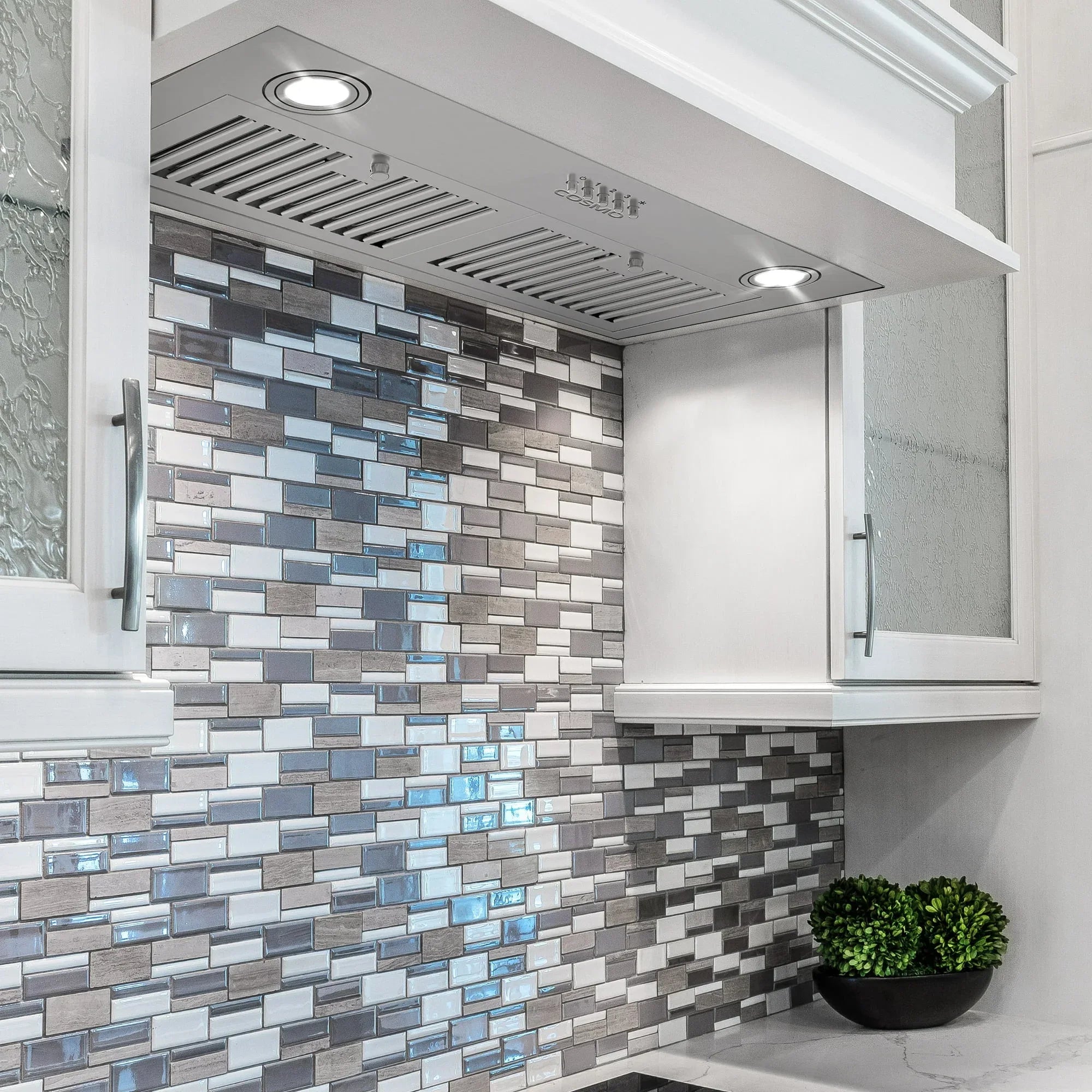 Wholesale Price with free shipping across the USA for 30 in. Insert Range Hood with Push Button Controls in Stainless Steel - Manji Distributors