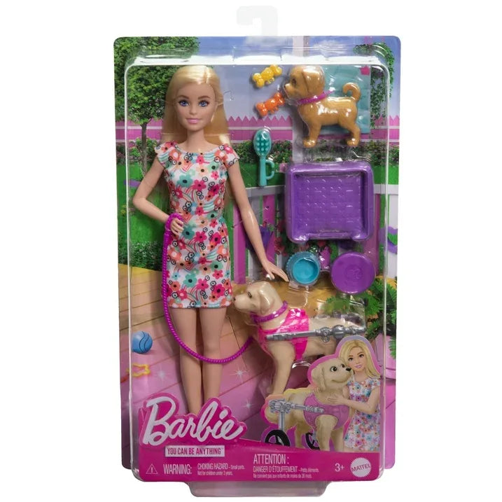 Wholesale Price with free shipping across the USA for Barbie Doll Pup Playset with a Toy Pup and Dog in a Wheelchair [Walmart Exclusive] - Manji Distributors