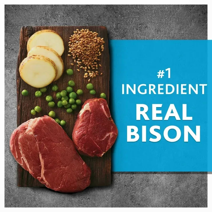 Wholesale Price with free shipping across the USA for Pure Balance Wild & Free Bison, Pea, Potato & Venison Recipe Dry Dog Food, Grain Free, 24 lbs - Manji Distributors