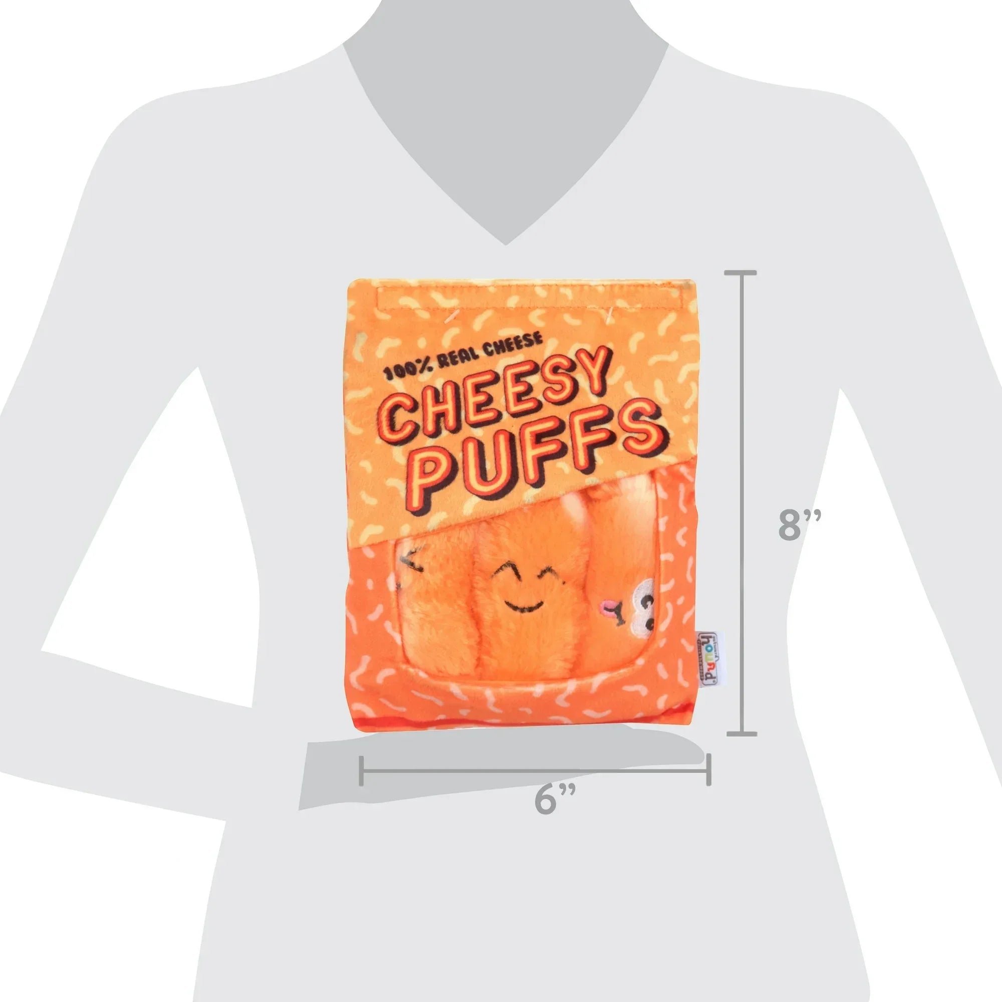 Wholesale Price with free shipping across the USA for Outward Hound Plush Dog Toys, Puzzle Snack Bag Cheese Puff Dog Toy - Manji Distributors