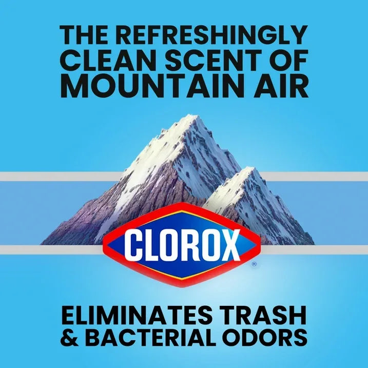 Wholesale Price with free shipping across the USA for Glad ForceFlex Heavy Duty Trash Bags With Clorox, Mountain Air Scent, 30 Gallon, 40 Count - Manji Distributors