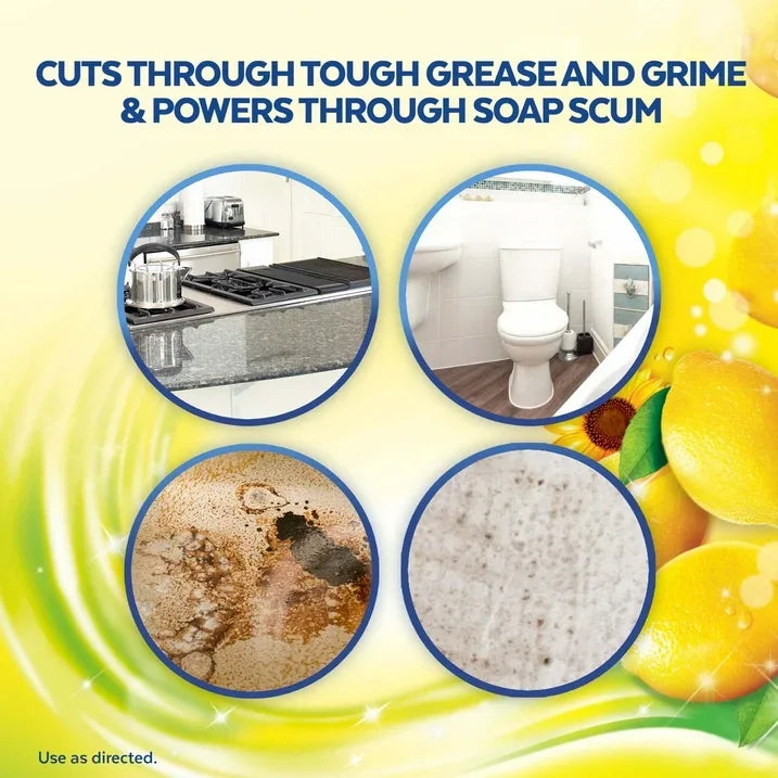 Wholesale Price with free shipping across the USA for (9 pack) Lysol® Lemon Dilutable Cleaner 28oz. - Manji Distributors